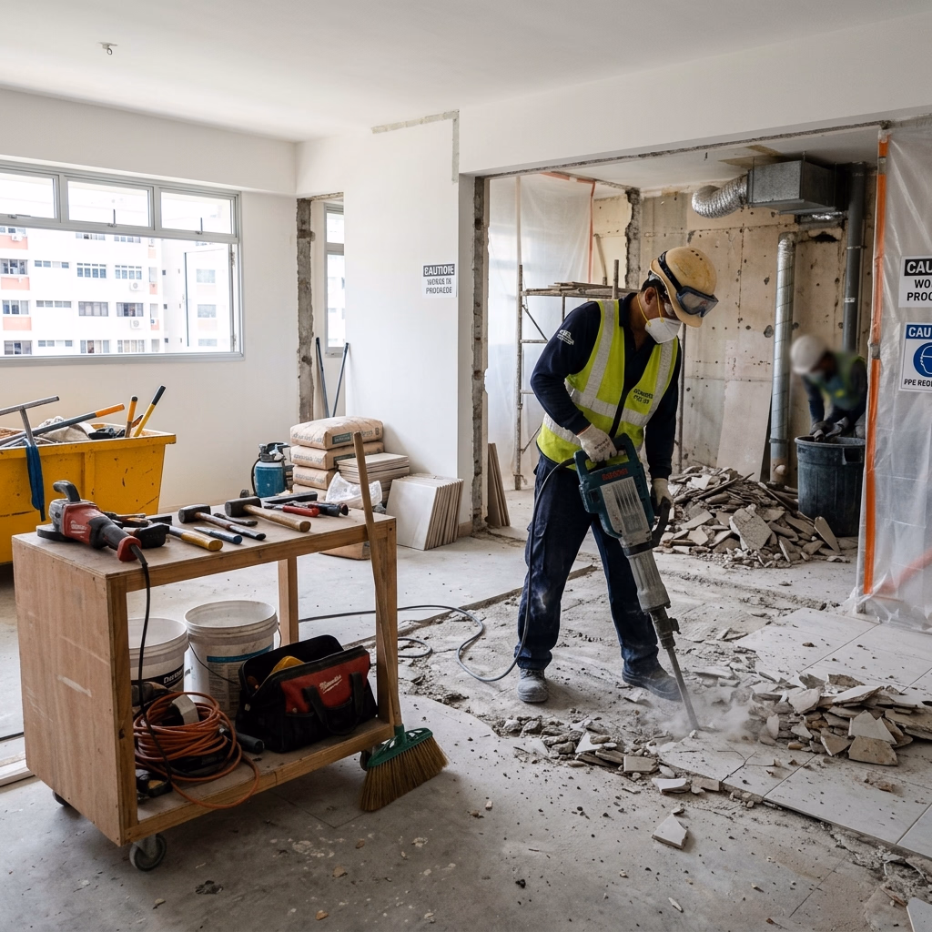 Demolition & Hacking Work